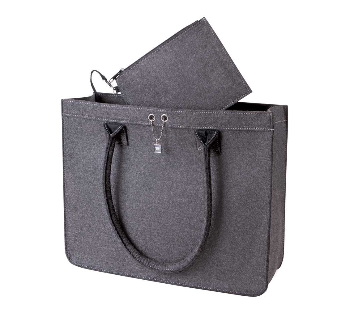 Filcowa torba miejska HALFAR® Modern Classic
