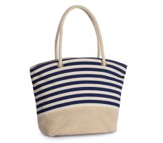 SAC SHOPPING STYLE MARIN EN TOILE DE JUTE KI0283 21Z.KI.746