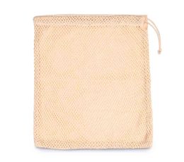 Duży woreczek bawełniany z siatką KIMOOD®