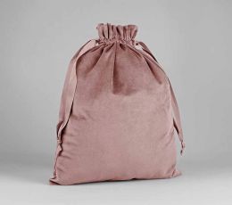 Aksamitny duży woreczek BAGBASE® z tasiemką