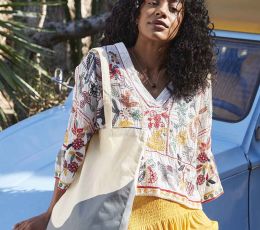 Organiczna torba WESTFORD MILL® z kontrastowym nadrukiem