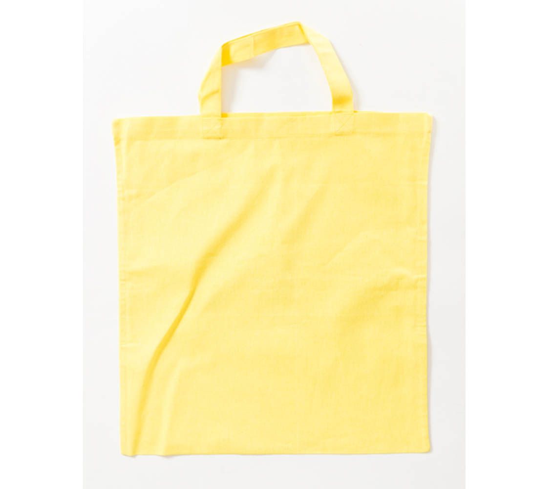 Bawełniana lekka torba na zakupy PRINTWEAR®, krótkie uszy, kolory