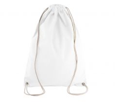 SAC À DOS EN COTON AVEC CORDELETTES KIMOOD KI0125 21W.KI.046