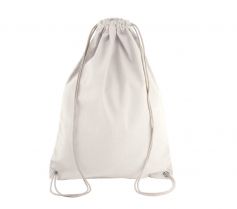 SAC À DOS EN COTON AVEC CORDELETTES KIMOOD KI0125 21W.KI.046