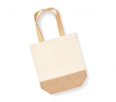 JUTE BASE CANVAS SHOPPER W450 21Z.WM.465