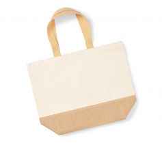 JUTE BASE CANVAS TOTE XL W452 21Z.WM.467