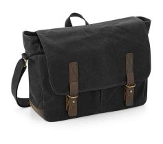 HERITAGE WAXED CANVAS MESSENGER QD653 21T.QA.433