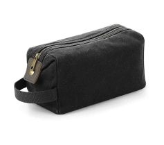 HERITAGE WAXED CANVAS WASH BAG QD651 21X.QA.432