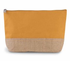 POCHETTE EN TOILES DE COTON ET JUTE KI0276 21X.KI.748