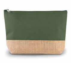 POCHETTE EN TOILES DE COTON ET JUTE KI0276 21X.KI.748