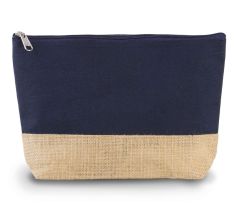 POCHETTE EN TOILES DE COTON ET JUTE KI0276 21X.KI.748