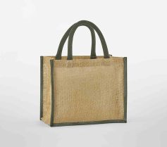 NATURAL STARCHED JUTE MIDI TOTE W473 21Z.WM.736