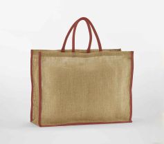 NATURAL STARCHED JUTE MARKET SHOPPER W475 21Z.WM.737
