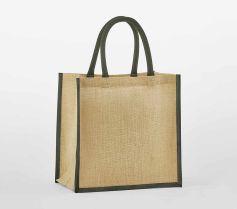 NATURAL STARCHED JUTE MINI GIFT BAG W477 21Z.WM.738