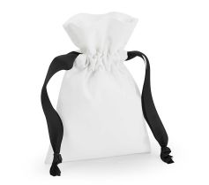 COTTON GIFT BAG WITH RIBBON DRAWSTRING W121 S 21W.WM.800