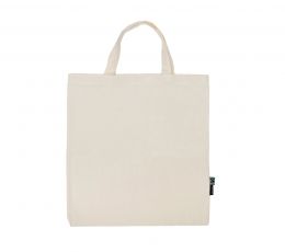 Organiczna torba na zakupy NEUTRAL® z krótkimi uszami